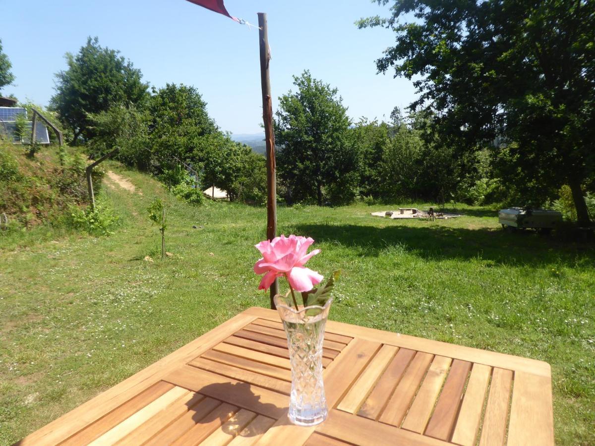 Rosa The Cosy Cabin - Gypsy Wagon - Shepherds Hut, River Views Off-Grid Eco Living Pedrogao Grande Exterior photo