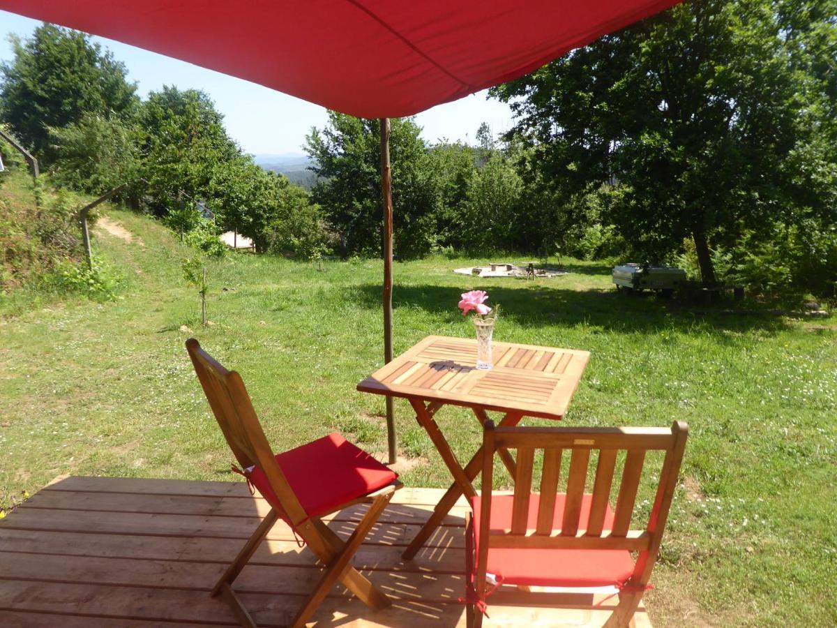 Rosa The Cosy Cabin - Gypsy Wagon - Shepherds Hut, River Views Off-Grid Eco Living Pedrogao Grande Exterior photo